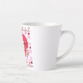 Hello Beautiful Pink Heart Milchtasse (Rechts)