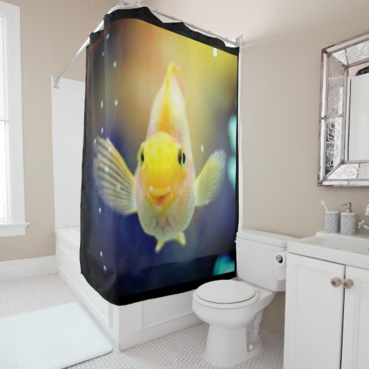 HELLO BIG FISHY DUSCHVORHANG (Beispiel)