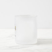 Hello Bluebirds Tasse - Mattiertes Glas (Mittel)