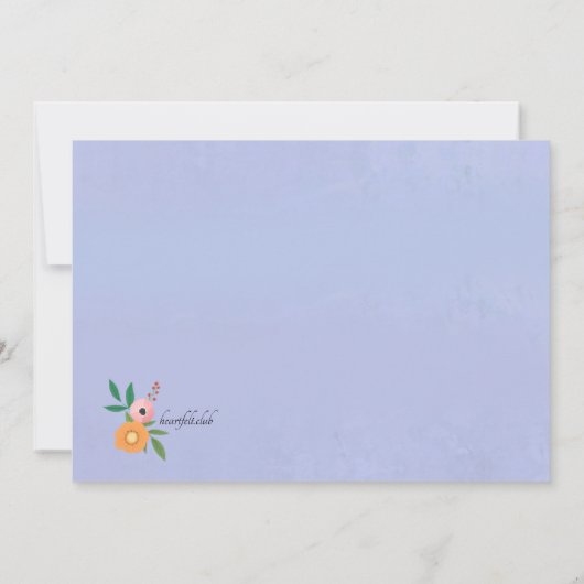 Hello Card (Rückseite)