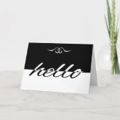 Hello Card Karte (Vorderseite)
