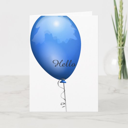 Hello Card Karte (Vorderseite)