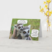 Hello Card | Niedlich Funny Animal Spaß Selfie Jok Karte (Gelbe Blume)