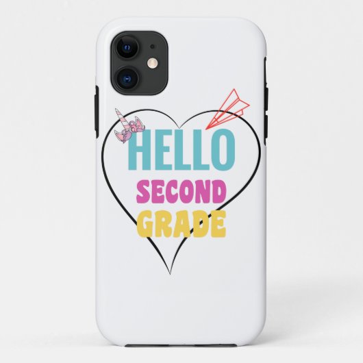 Hello Case-Mate iPhone Hülle (Rückseite)