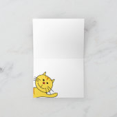 Hello Cat Blank Card Karte (Innenseite)