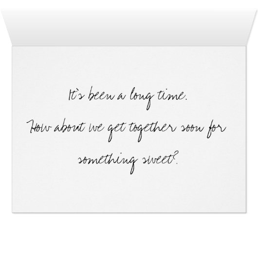 Hello Chocolate Bits and Almonds Word Cloud (Innenansicht Horizontal (Unten))