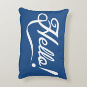 Hello Classic Blue Dekokissen (Rückseite(Vertikal))