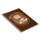 Hello Coffee Notebook Notizblock (Rechte Seite)