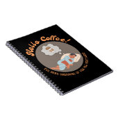 Hello Coffee Notebook Notizblock (Rechte Seite)