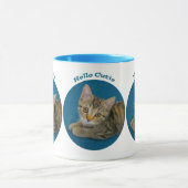 Hello cutie - cute kitten tasse (Zentrum)