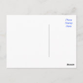 Hello Daisy Butterfly Flower Garden Post Card Postkarte (Rückseite)