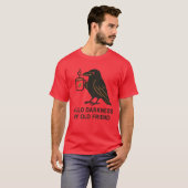 HELLO DARKNESS MEIN ALTER FREUND T-Shirt (Vorne ganz)