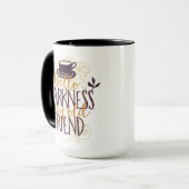 Hello Darkness My Old Friend Coffee Lovers Drinker Tasse (Vorderseite Links)