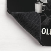 Hello Darkness My Old Friend Crow Coffee Soky Hall Mousepad (Ecke)