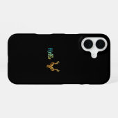 Hello Deer iPhone 16 Hülle (Rückseite (Horizontal))