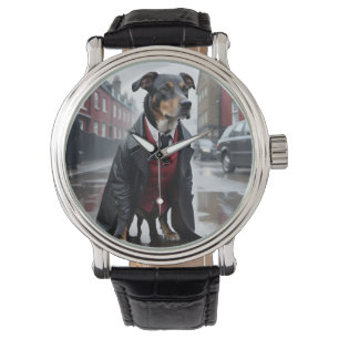 Hello Dog Dress Watch Armbanduhr