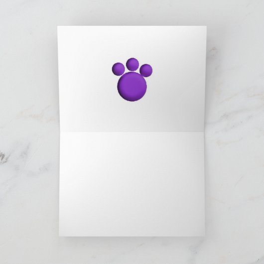 Hello Doggie Card Karte (Innenseite)