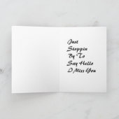 Hello Doggy Card Karte (Innenseite)