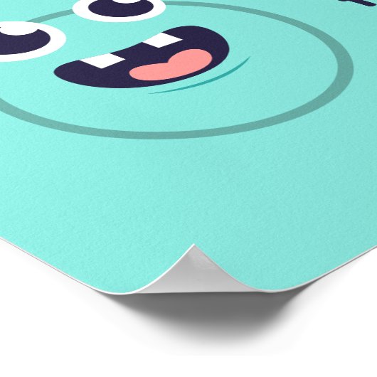 HELLO DORT, MENSCHEN! POSTER (Ecke)