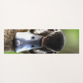 Hello Ducky Quirky Duck Portrait Yogamatte (Rückseite (Horizontal))