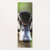 Hello Ducky Quirky Duck Portrait Yogamatte (Vorderseite)