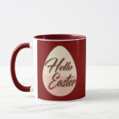 Hello Easter – Minimal Egg Design - caneca Tasse (Links)