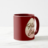 Hello Easter – Minimal Egg Design - caneca Tasse (VorderseiteRechts)