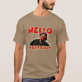 hello everybody funny T-Shirt (Vorderseite)