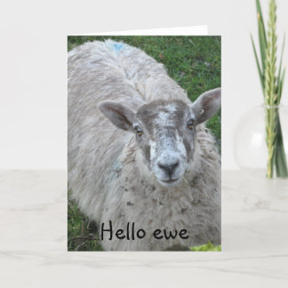 Hello Ewe Karte