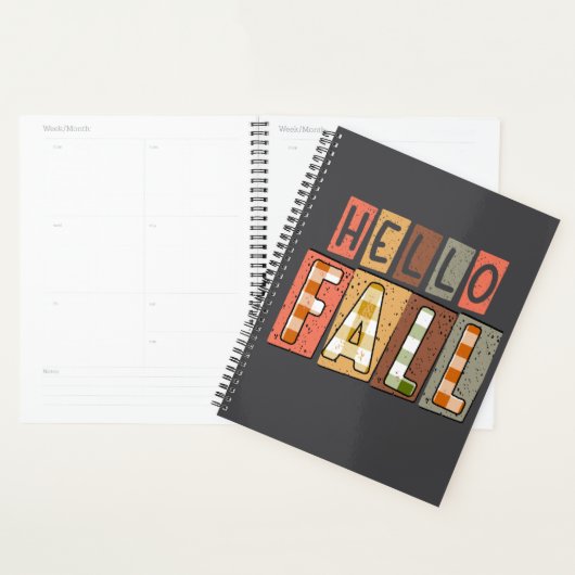 Hello Fall Agenda Design Planer (Anzeige)