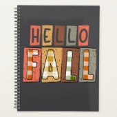 Hello Fall Agenda Design Planer (Vorderseite)