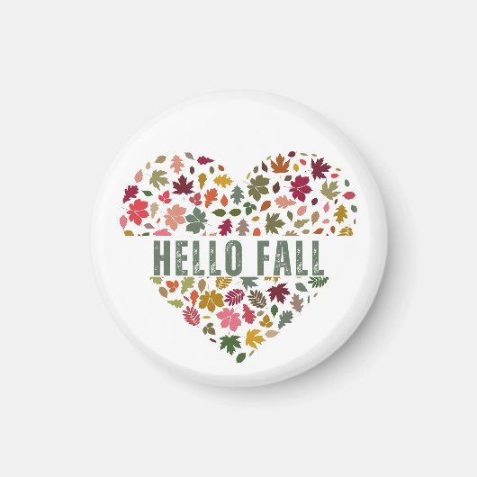 Hello Fall Art Magnet (Vorne)