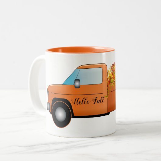 Hello Fall Coffee Tasse (Vorderseite Links)