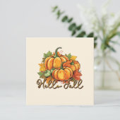 Hello Fall - Cosy Pumpkin Patch (Stehend Vorderseite)