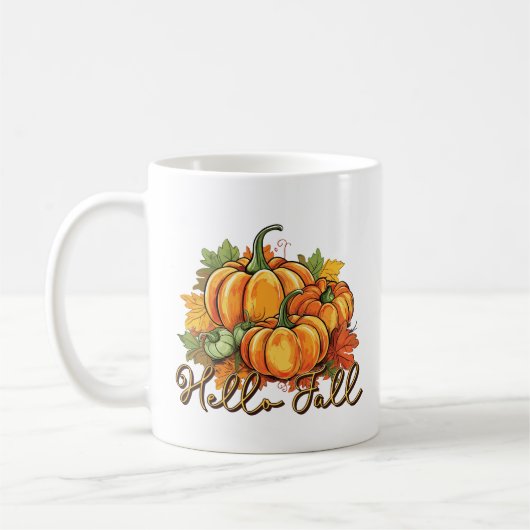 Hello Fall - Cosy Pumpkin Patch Kaffeetasse (Links)