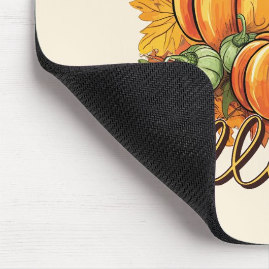 Hello Fall - Cosy Pumpkin Patch Mousepad (Ecke)