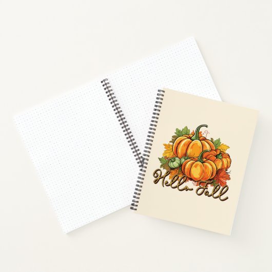 Hello Fall - Cosy Pumpkin Patch Notizblock (Innenseite)