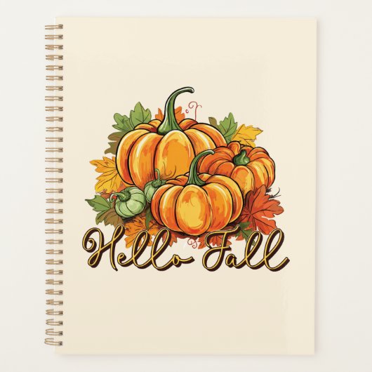 Hello Fall - Cosy Pumpkin Patch Planer (Vorderseite)