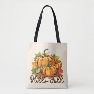 Hello Fall - Cosy Pumpkin Patch Tasche