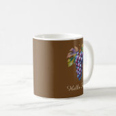 Hello Fall Custom Text Autumn Frudesign - Tasse (VorderseiteRechts)
