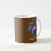 Hello Fall Custom Text Autumn Frudesign - Tasse (VorderseiteRechts)
