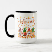 Hello Fall Gnome 15oz Tasse (Links)