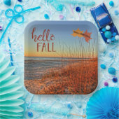 Hello Fall Hilton Head Island Beach South Carolina Pappteller (Party)