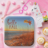 Hello Fall Hilton Head Island Beach South Carolina Pappteller (Party)