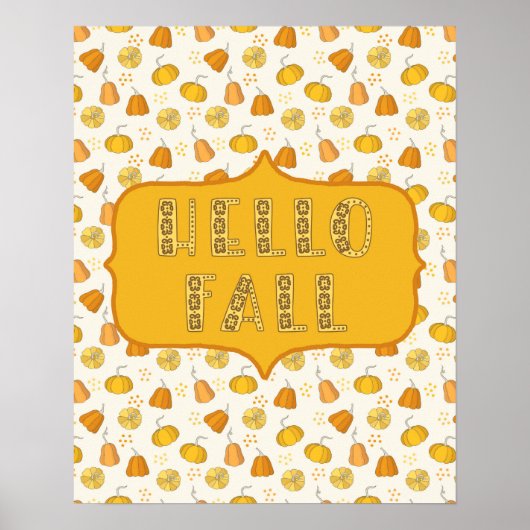 Hello Fall Poster (Vorne)