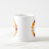 Hello Fall Pumpkin - Gemütlicher Herbst Saison Kaffeetasse (Mittel)