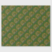 Hello Fall Pumpkin Trendy Geschenkpapier (Flach)