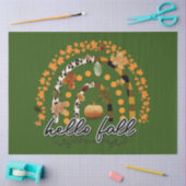 Hello Fall Pumpkin Trendy Seidenpapier (Basteln)