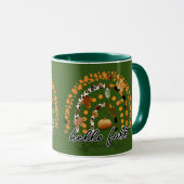 Hello Fall Pumpkin Trendy Tasse (VorderseiteRechts)
