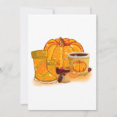 Hello Fall Quote Design Einladung (Vorderseite)